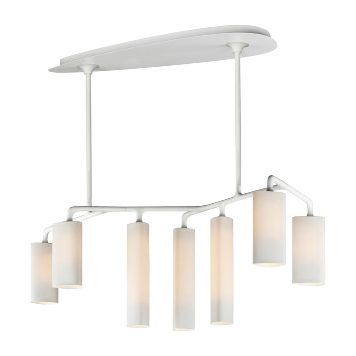 Tropo 7-Light LED Pendant by Studio M Lighting in White