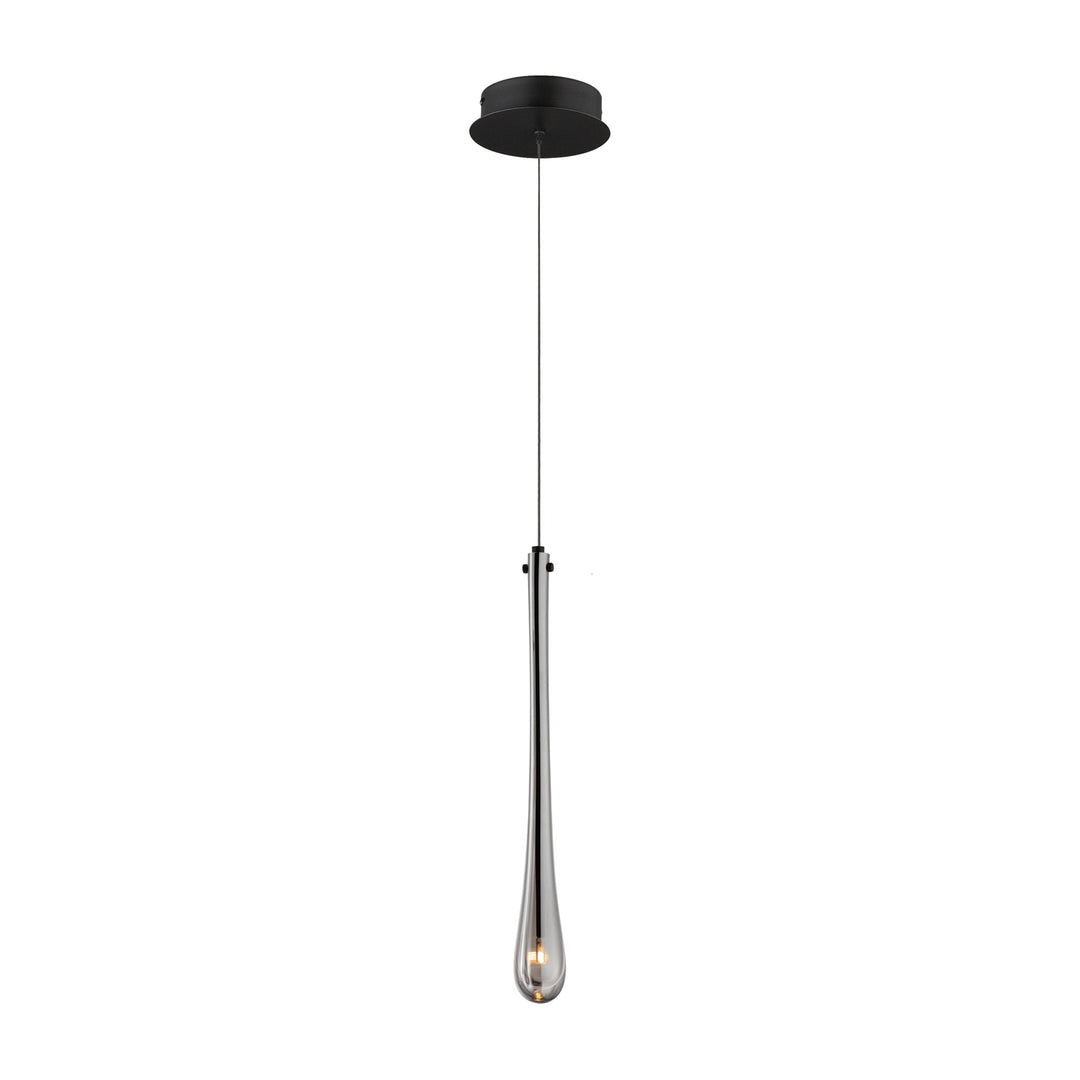 Stillo 1-Light LED Pendant by Studio M Lighting in Black