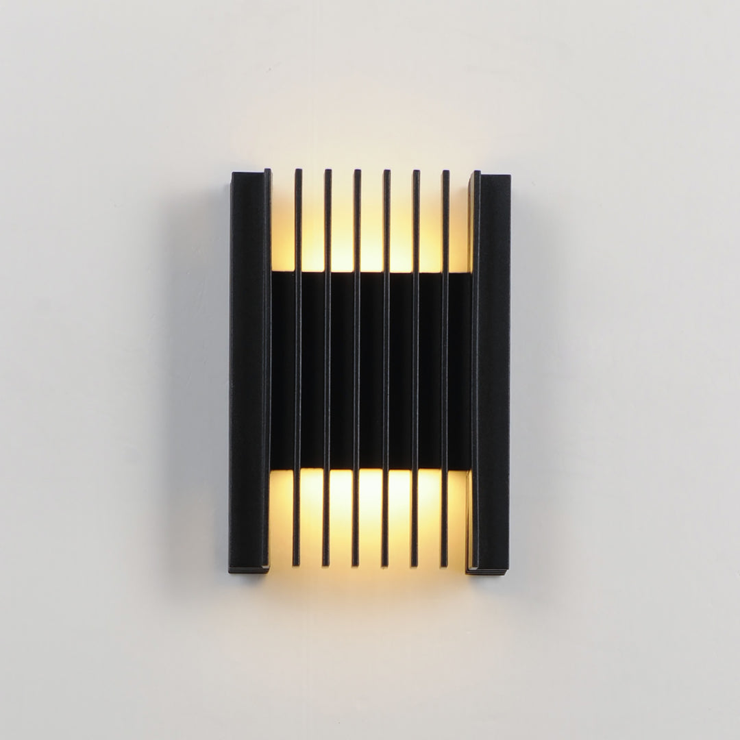 Rampart Small LED Outdoor Wall Sconce by Studio M Lighting – lifestyle