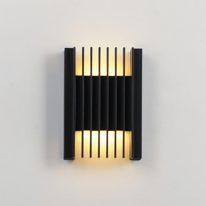 Rampart Small LED Outdoor Wall Sconce by Studio M Lighting – lifestyle