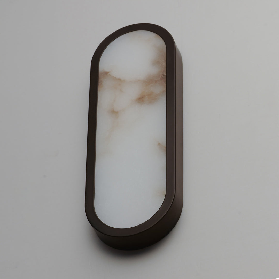 Plinth 15 LED Alabaster Wall Sconce by Studio M Lighting – lifestyle