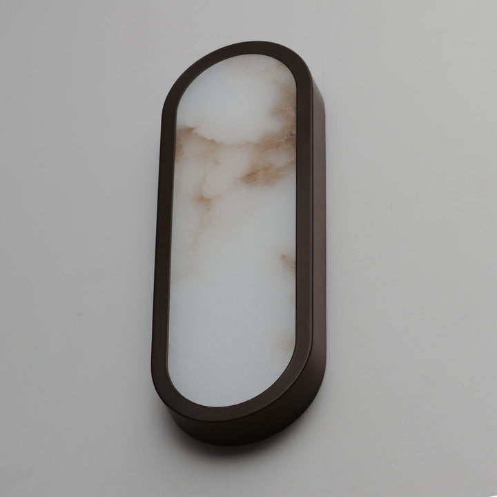 Plinth 15 LED Alabaster Wall Sconce by Studio M Lighting – lifestyle