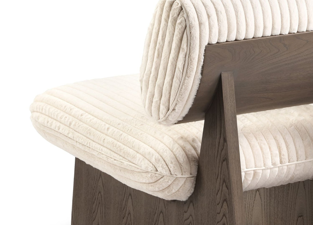 Elena Armless Accent Chair by Whiteline Modern Living – lifestyle