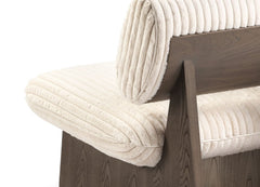 Elena Armless Accent Chair by Whiteline Modern Living – lifestyle