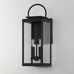 Nassau Vivex Nassau VX 1-Light Large Outdoor Wall Lantern by Studio M Lighting – lifestyle