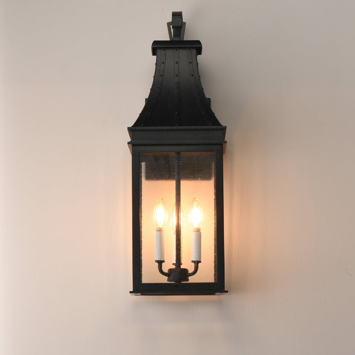 Bramwell VX 3-Light Outdoor Wall Sconce by Studio M Lighting – lifestyle