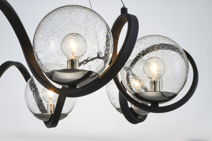 Curlicue 8-Light Pendant by Studio M Lighting – lifestyle