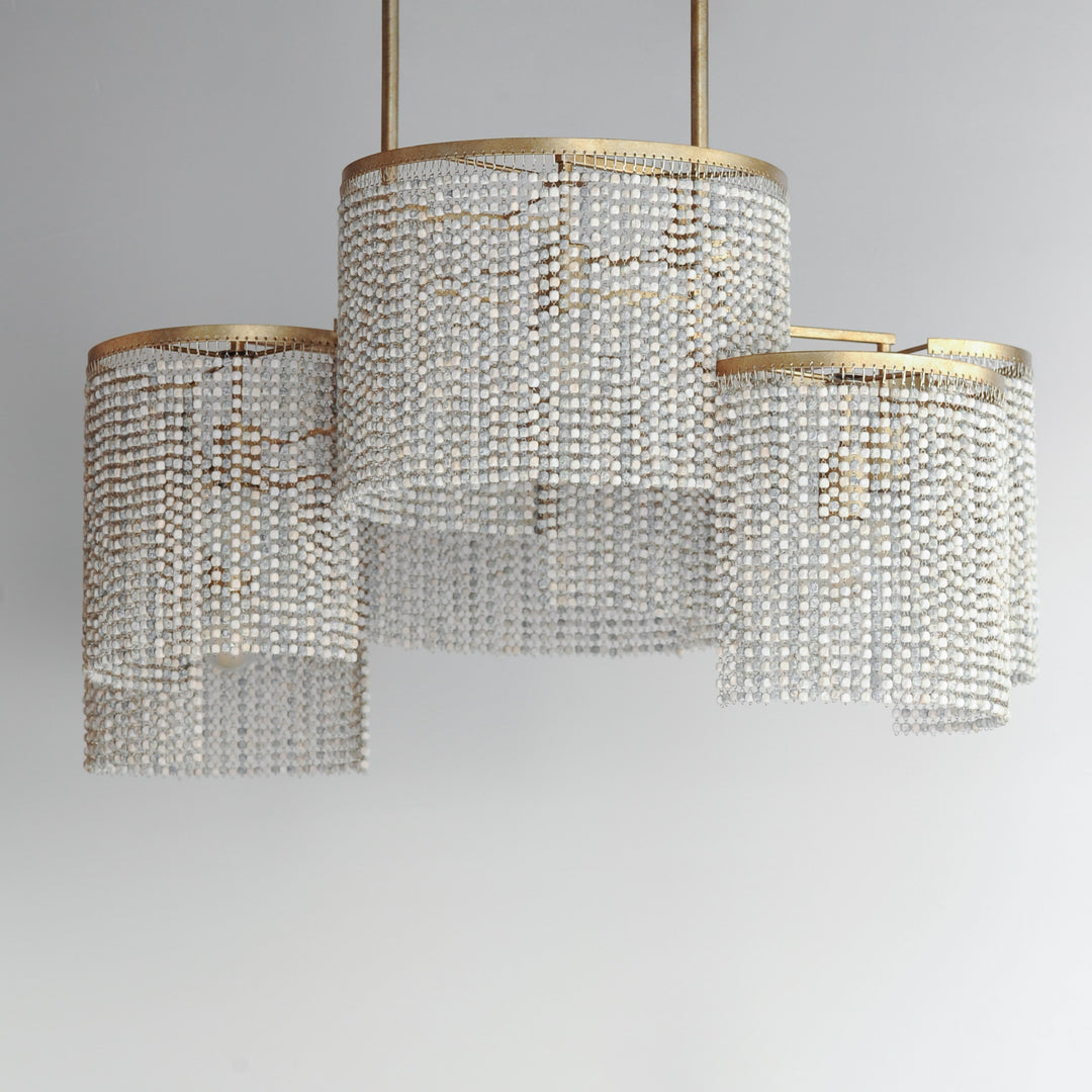 Fontaine 6-Light Linear Pendant by Studio M Lighting – lifestyle