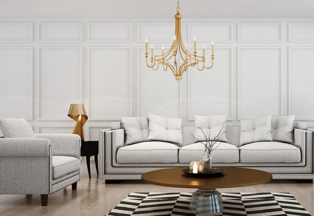 Normandy 8-Light Chandelier by Studio M Lighting – lifestyle