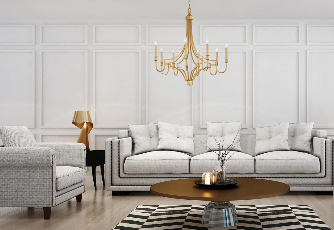 Normandy 8-Light Chandelier by Studio M Lighting – lifestyle