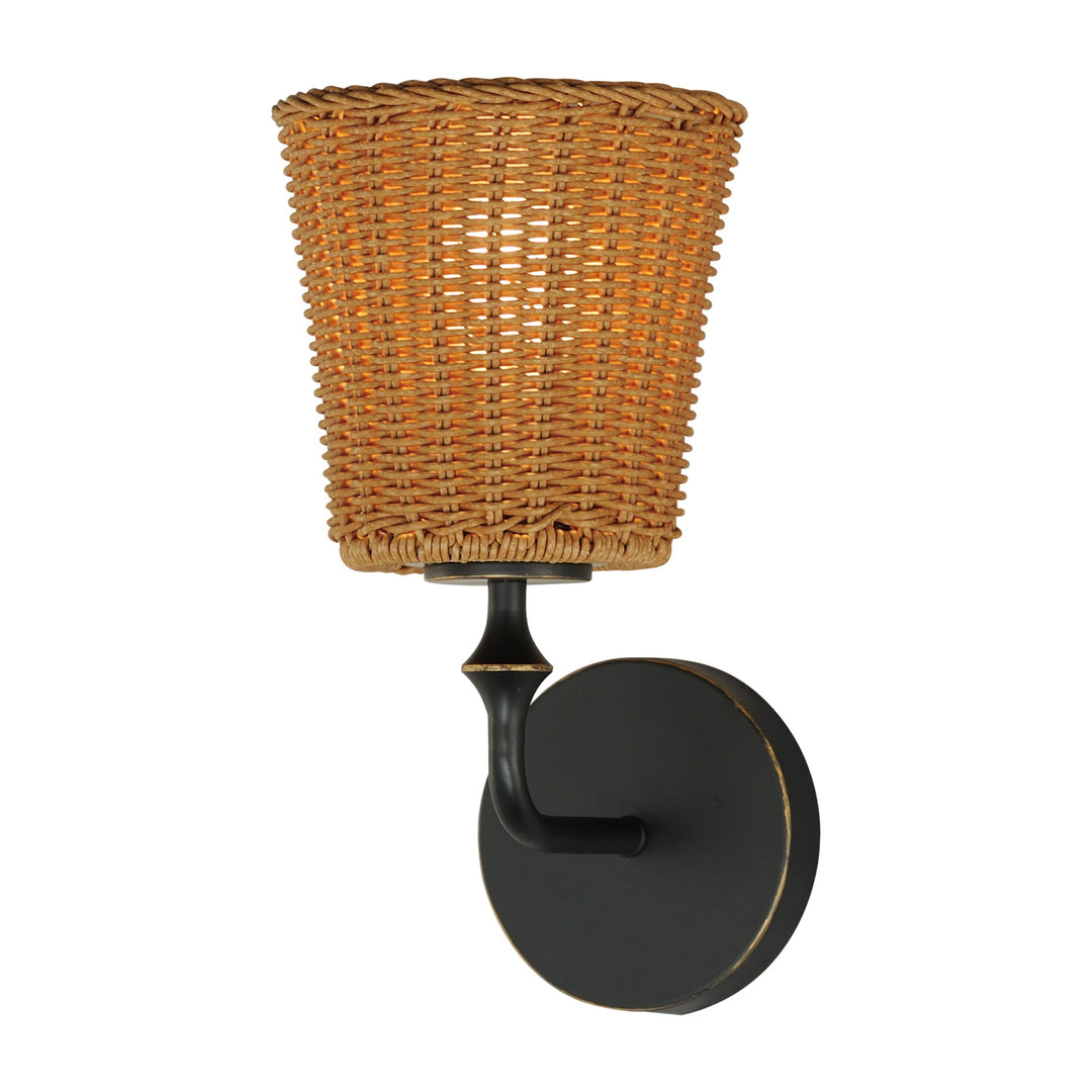 Baja 1-Light Sconce by Studio M Lighting in Dark Bronze