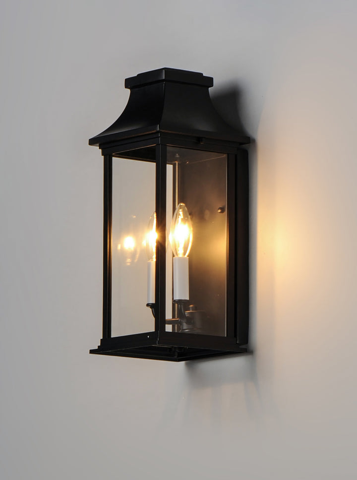 Vicksburg 2-Light Outdoor Pocket Wall Sconce by Studio M Lighting – lifestyle