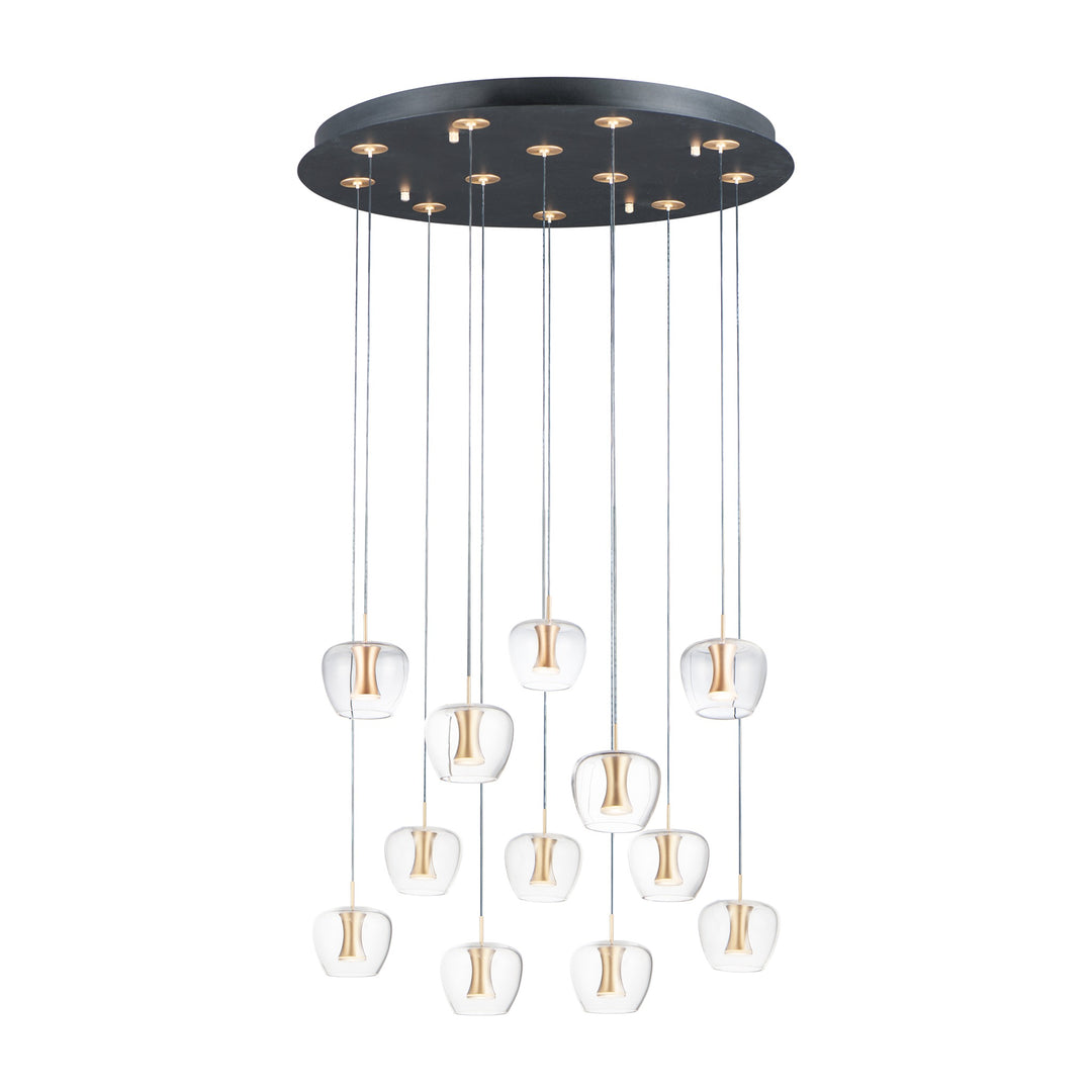 Newton LED 12-Light Pendant by Studio M Lighting