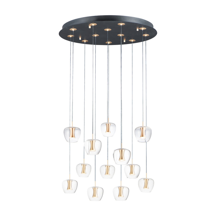 Newton LED 12-Light Pendant by Studio M Lighting