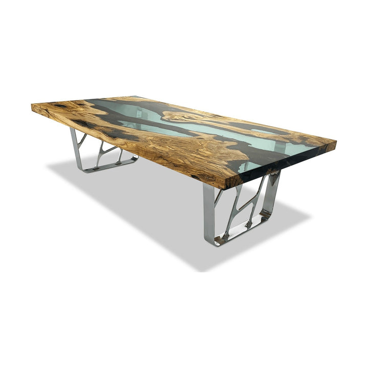 Celadon Ombrone Olive Wood Coffee Table Arditi Collection