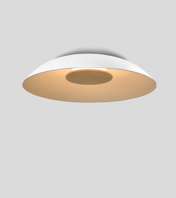 Cerno Volo LED Flush Mount in Blanc
