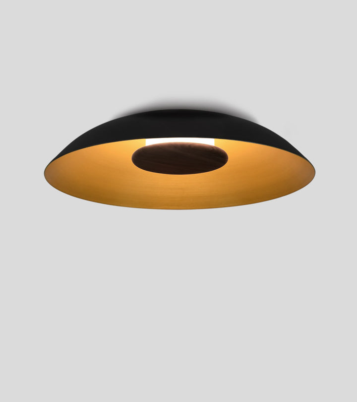 Cerno Volo LED Flush Mount in Noir