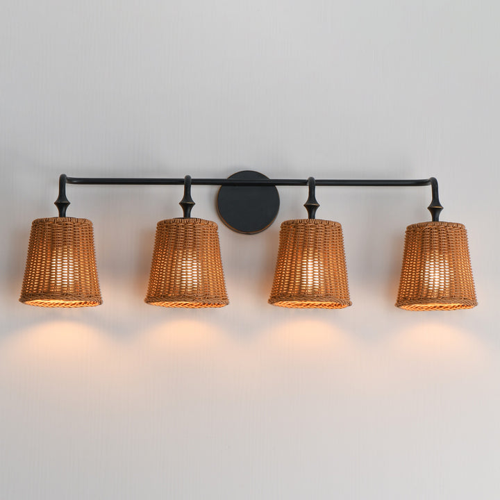 Baja 4-Light Bath Vanity by Studio M Lighting – lifestyle