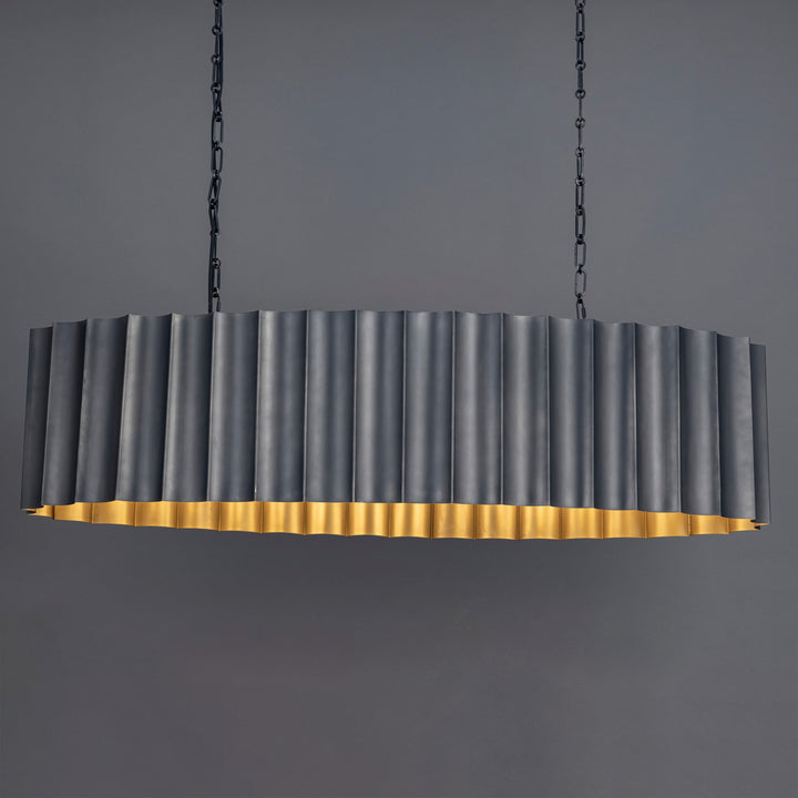 Allegra 5-Light Linear Pendant by Studio M Lighting – lifestyle