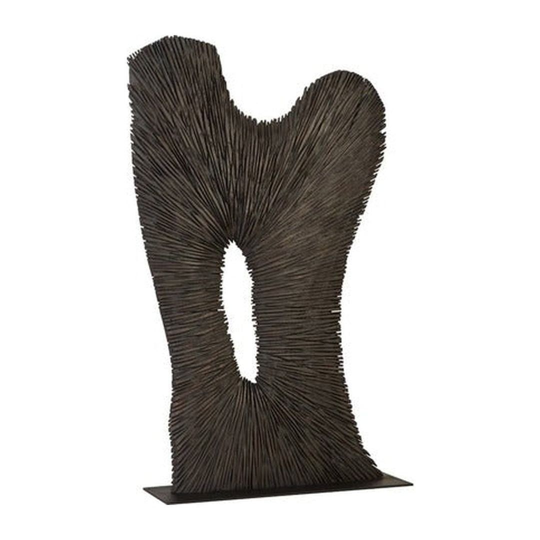 Chainsaw Sculpture on Stand, Black Phillips Collection