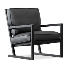 CHARLES Lounge Chair Black Mobital