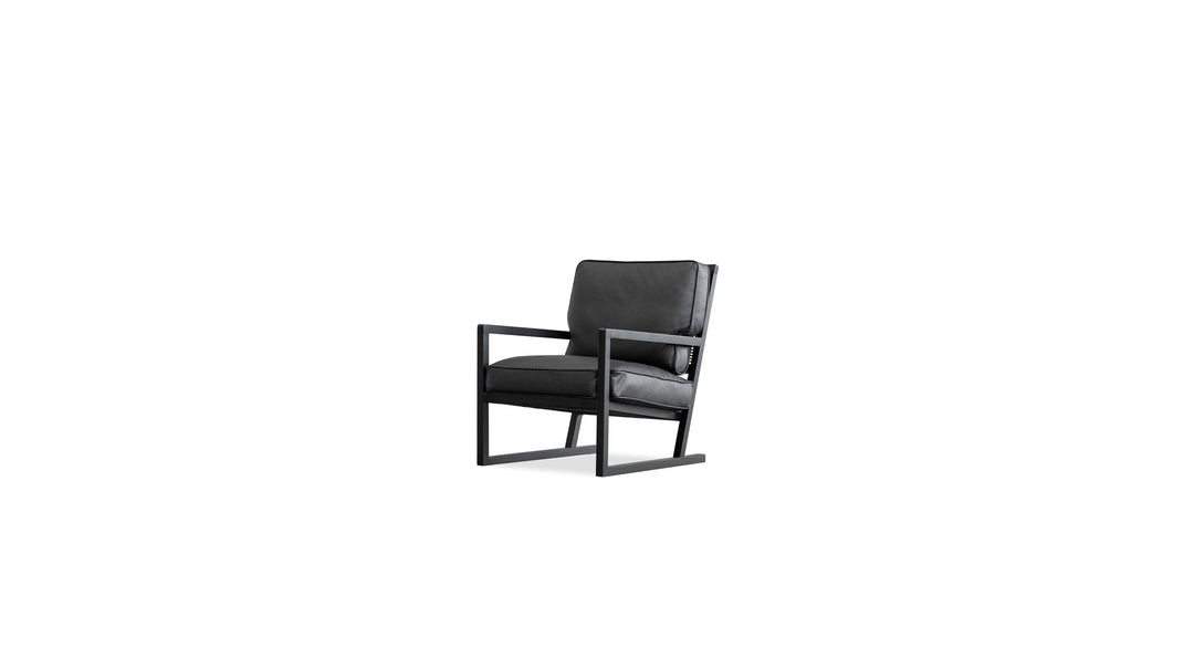 CHARLES Lounge Chair  Black