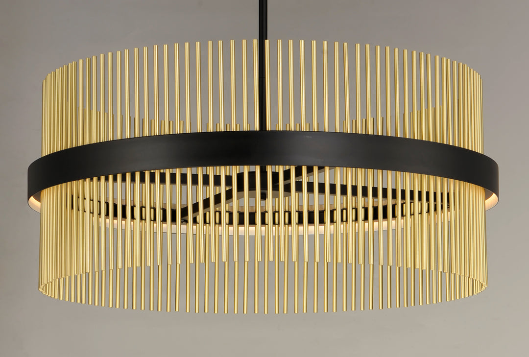 Chimes 34" LED Pendant WiZ by ET2 Lighting, styled view 1