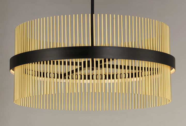 Chimes 34" LED Pendant WiZ by ET2 Lighting, styled view 1