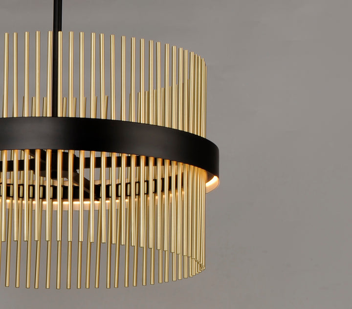 Chimes 34" LED Pendant WiZ by ET2 Lighting, styled view 2