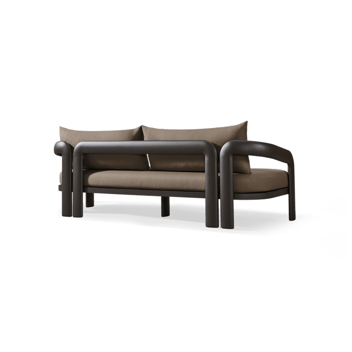 Chloe Aluminum 3 Seat Sofa Outdoor Sofas Harbour Outdoor