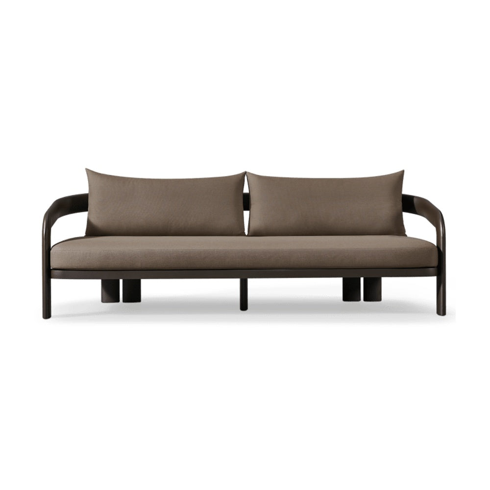 Chloe Aluminum 3 Seat Sofa by Harbour Outdoor — full product view