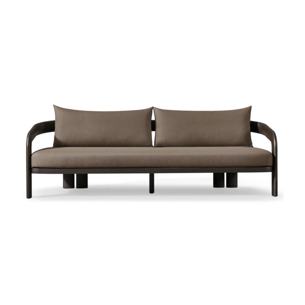 Chloe Aluminum 3 Seat Sofa by Harbour Outdoor — full product view