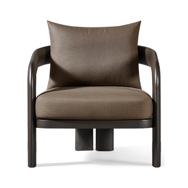 Chloe Aluminum Lounge Chair by Harbour Outdoor — full product view