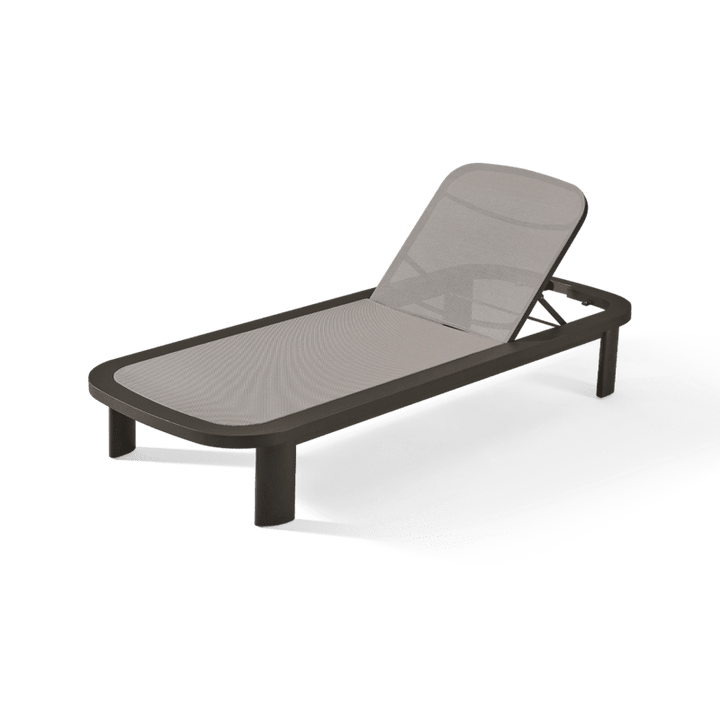 Chloe Aluminum Mesh Sun Lounge Sun Loungers Harbour Outdoor