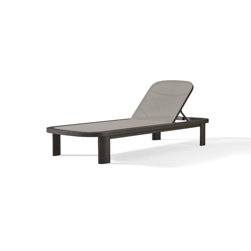 Chloe Aluminum Mesh Sun Lounge Sun Loungers Harbour Outdoor