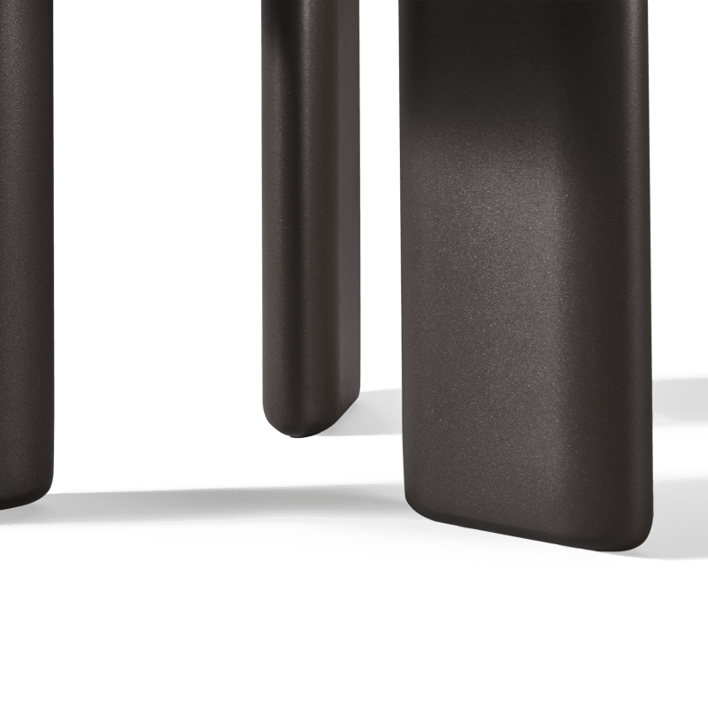 Chloe Aluminum Round Side Table Outdoor Side Tables Harbour Outdoor