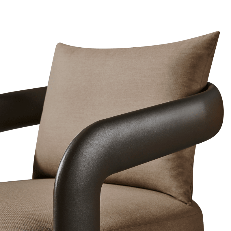 Chloe Aluminum Swivel Lounge Chair Outdoor Lounge Chairs Harbour Outdoor