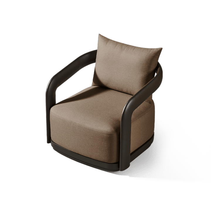 Chloe Aluminum Swivel Lounge Chair Outdoor Lounge Chairs Harbour Outdoor