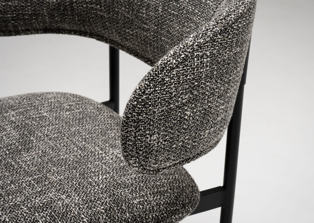 Chloé Dining Chair upholstery detail