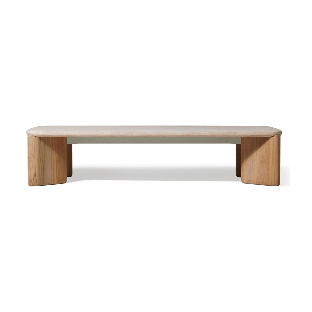 Chloe Rectangle Coffee Table by Harbour Outdoor — full product view