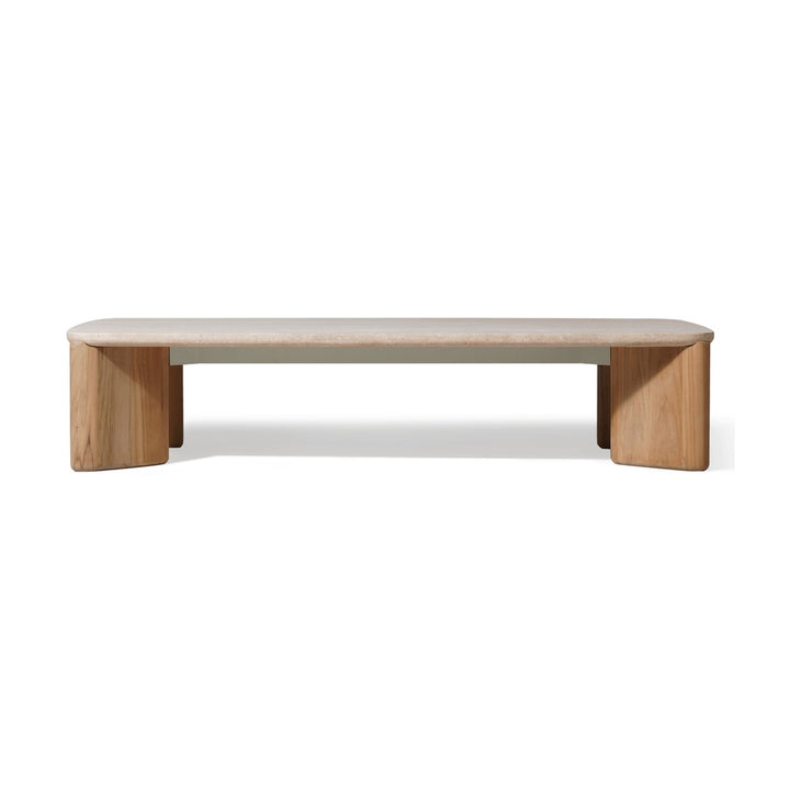 Chloe Rectangle Coffee Table by Harbour Outdoor — full product view