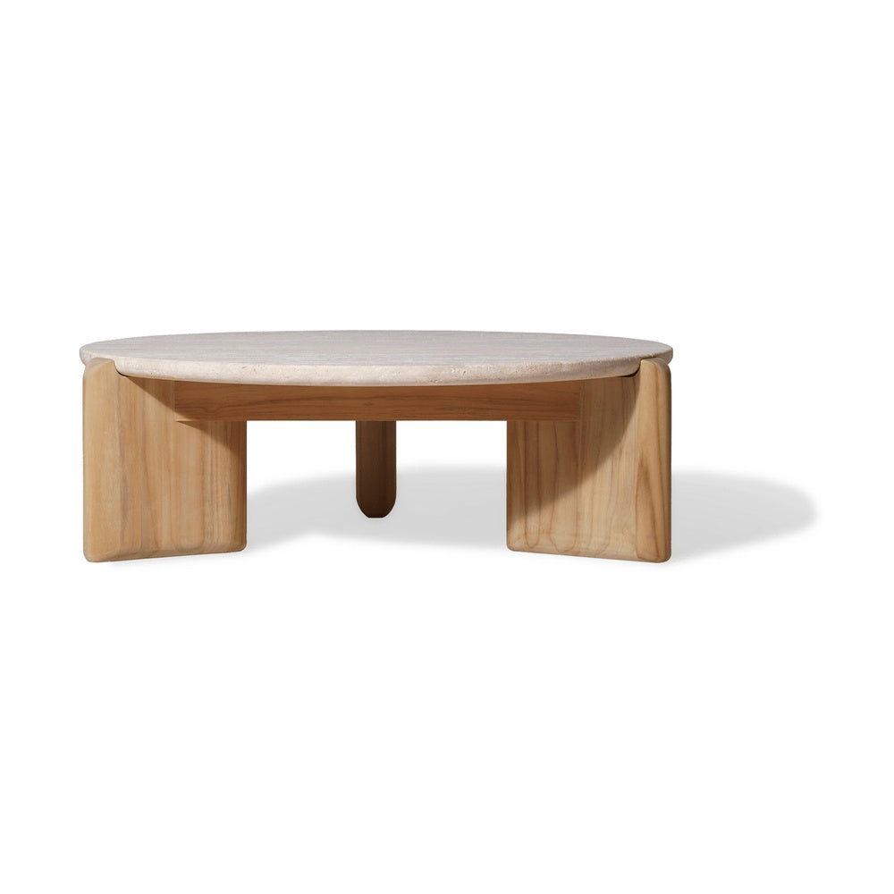 Chloe Round Coffee Table by Harbour Outdoor — full product view