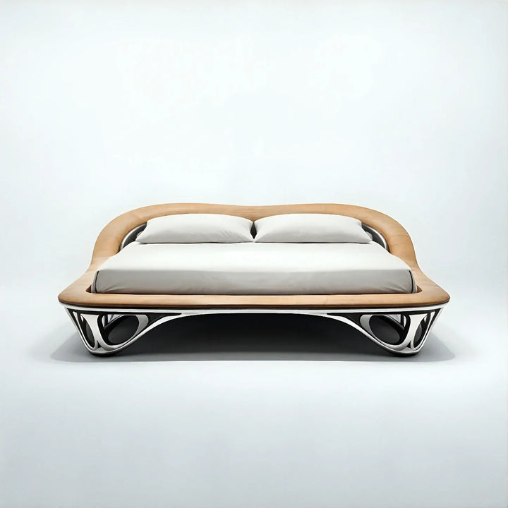 Chrome Mirage Bed by Interior Moderna - view 2