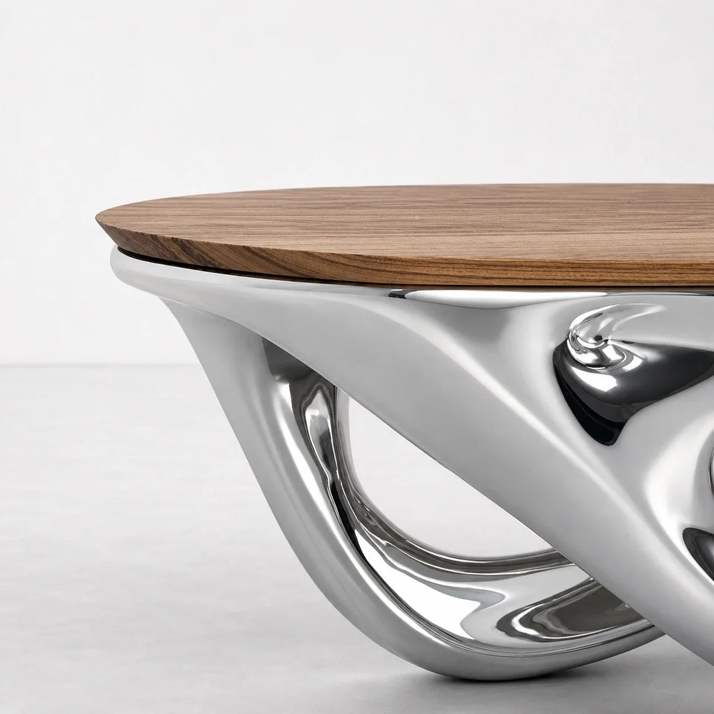 Chrome Mirage Coffee Table by Interior Moderna - view 2