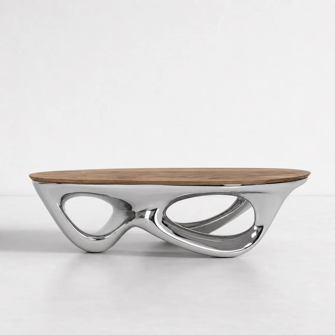 Chrome Mirage Coffee Table by Interior Moderna - view 4