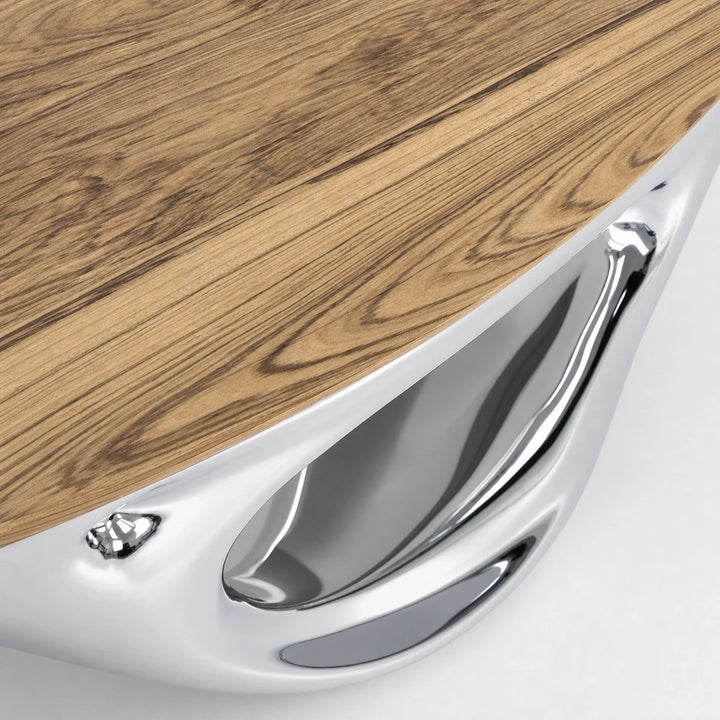 Chrome Mirage Coffee Table by Interior Moderna - view 6