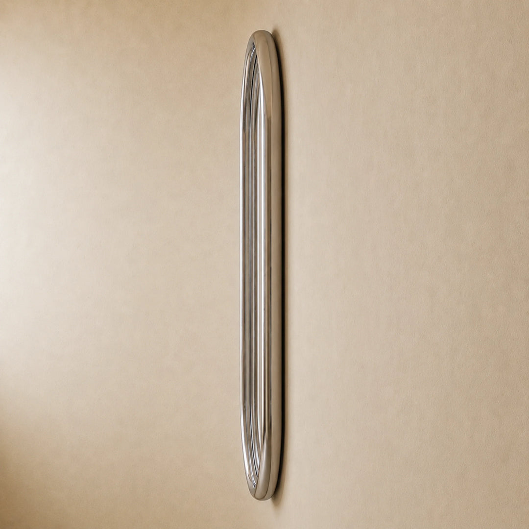 Chrome Pill Mirror by Interior Moderna - view 5