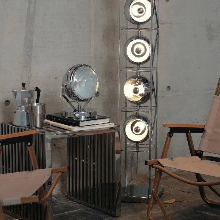Chrome Spheres Floor Lamp by Interior Moderna - view 7