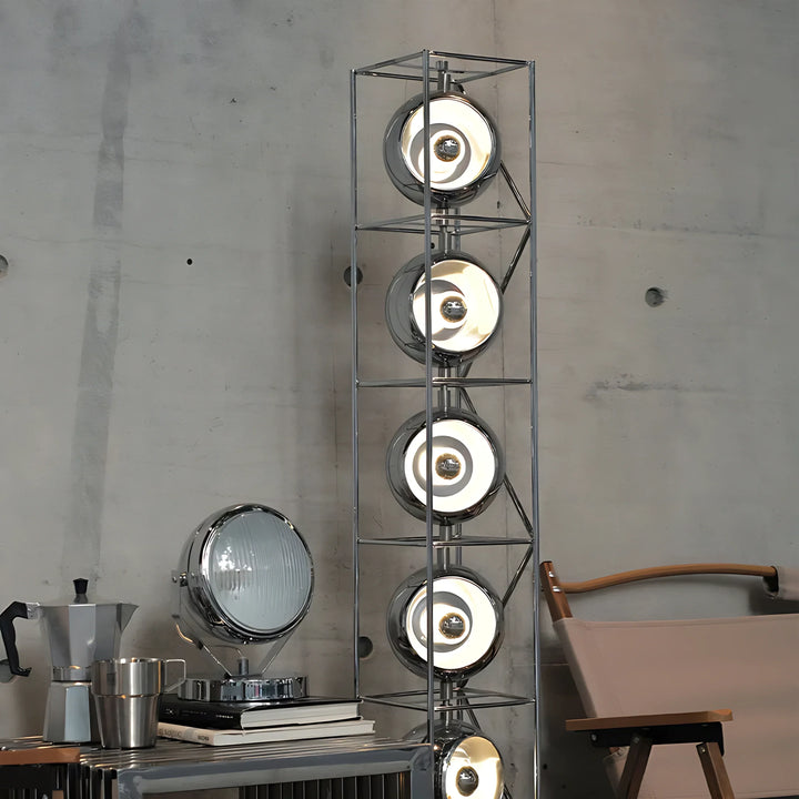 Chrome Spheres Floor Lamp by Interior Moderna - view 8