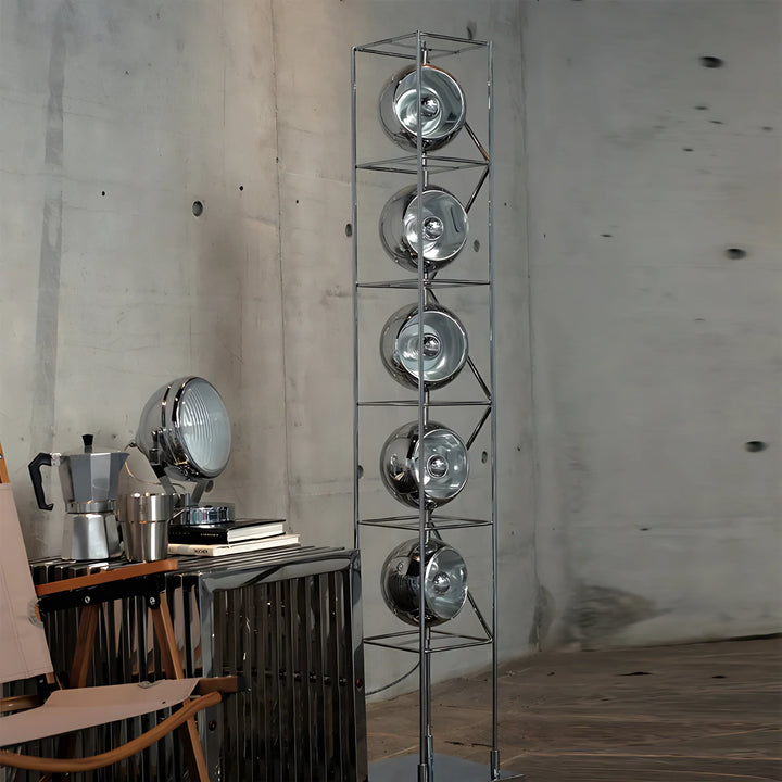 Chrome Spheres Floor Lamp by Interior Moderna - view 9